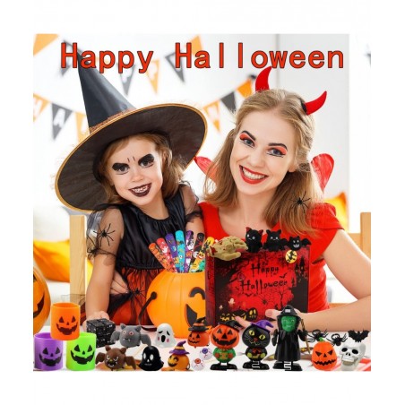 Halloween Party Favors Toys for Kids Halloween Fidget Toys Packs Halloween Party Gift Goodie Bag Fillers Stuffers Treasure Bo...