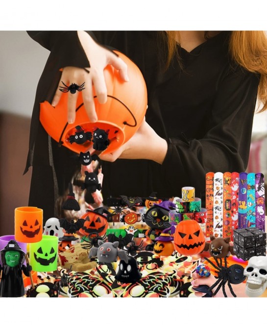 Halloween Party Favors Toys for Kids Halloween Fidget Toys Packs Halloween Party Gift Goodie Bag Fillers Stuffers Treasure Bo...