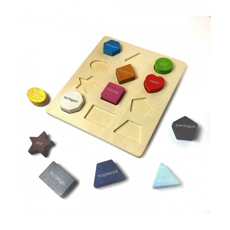 Basic Shape Sorter Toys 12-Piece Educational Puzzle for Preschool-Aged Children $18.67 Early Development & Activity Toys