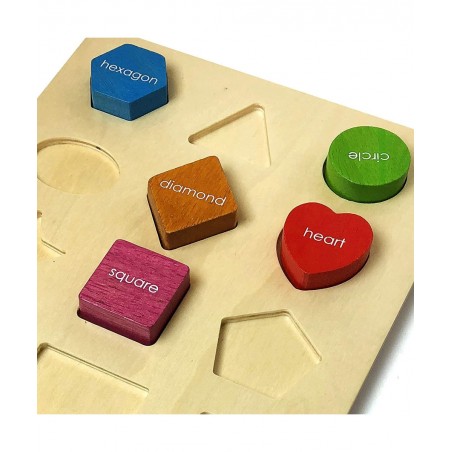 Basic Shape Sorter Toys 12-Piece Educational Puzzle for Preschool-Aged Children $18.67 Early Development & Activity Toys
