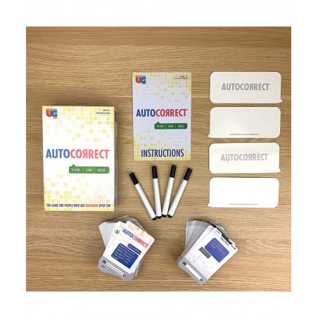Autocorrect The Game of Texting Gone Rogue a Party Game for 2 or More Players Ages 12 and Up from Perfect for Party Game Nigh...