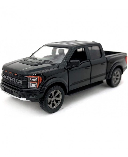 SetOf4 2022 Ford F-150 Raptor 5" 1:46 Scale Die Cast Model Toy Truck Black White Red Blue $41.47 Kids' Play Trucks