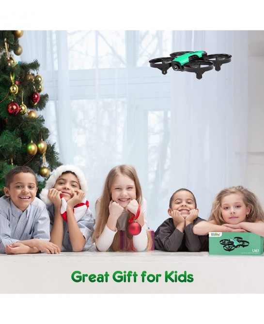 | Drones for Kids with Camera - Mini Drone Remote Control Quadcopter UAV with 90° Adjustable Camera Security Guards FPV Real ...