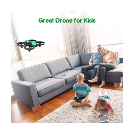 | Drones for Kids with Camera - Mini Drone Remote Control Quadcopter UAV with 90° Adjustable Camera Security Guards FPV Real ...