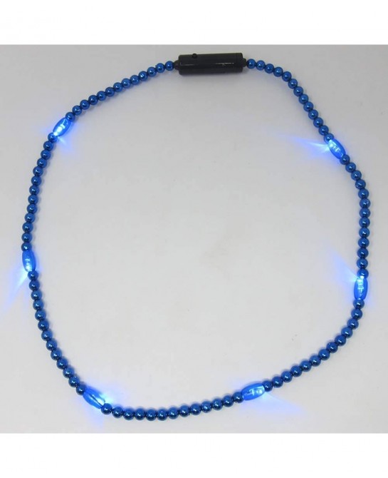 Light Up Bead Necklaces (Set of 12) Glowing LED Beaded Necklaces $80.00 Kids' Dress-Up Accessories