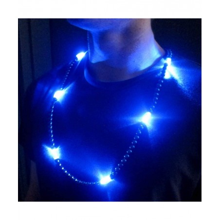 Light Up Bead Necklaces (Set of 12) Glowing LED Beaded Necklaces $80.00 Kids' Dress-Up Accessories