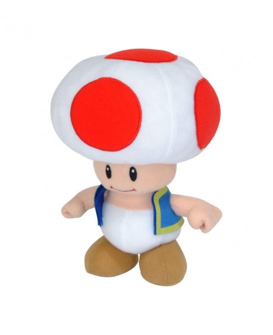 Super Mario All Star Collection 1417 Toad Stuffed Plush Multicolored 7.5 $27.85 Stuffed Animals & Teddy Bears