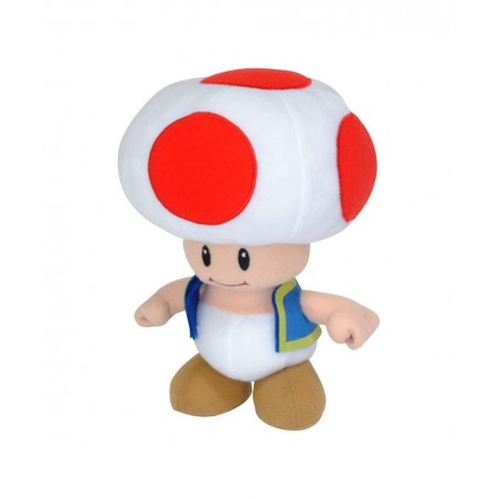 Super Mario All Star Collection 1417 Toad Stuffed Plush Multicolored 7.5 $27.85 Stuffed Animals & Teddy Bears