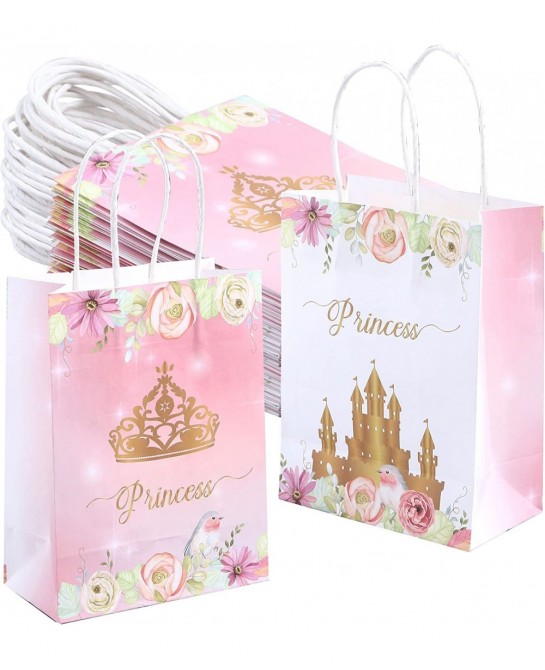Princess Gift Bags with Handles - 16 PK - the Paper Bag Princess for Party Favor Princess Paper Bags for Princess Party Decor...