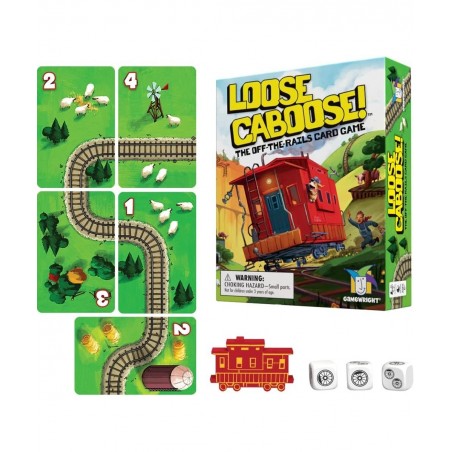 Loose Caboose! The Off-The-Rails Card Game $26.02 Card Games