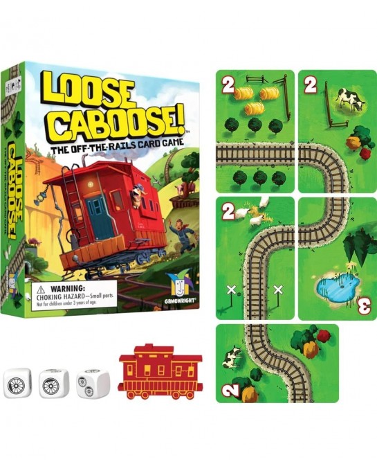 Loose Caboose! The Off-The-Rails Card Game $26.02 Card Games