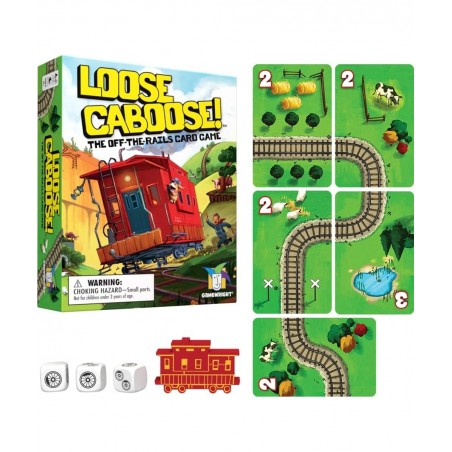 Loose Caboose! The Off-The-Rails Card Game $26.02 Card Games