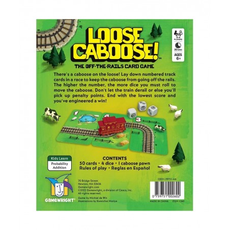 Loose Caboose! The Off-The-Rails Card Game $26.02 Card Games