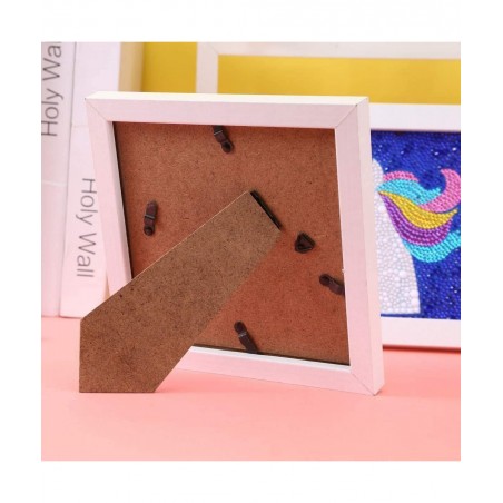 5D Diamond Painting Kits for Kids Wooden Frame Diamond Arts and Crafts for Kids Mosaic Gem Stickers by Number Kits DIY Painti...