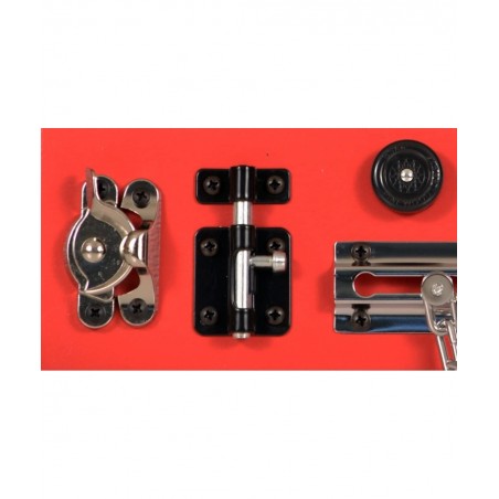 Memory Loss & Alzheimer's Dementia Fidget Board Activity Center New Compact Size: 11 inches x 5 inches RED $86.63 Fidget Toys
