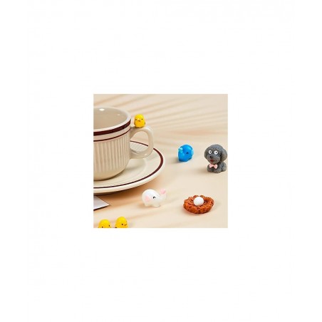 100 Pieces Mini Resin Slime Charm Duck Tiny Animal Figurine Miniature Duck Figurine Tiny Animal Figurine Micro Landscape Aqua...