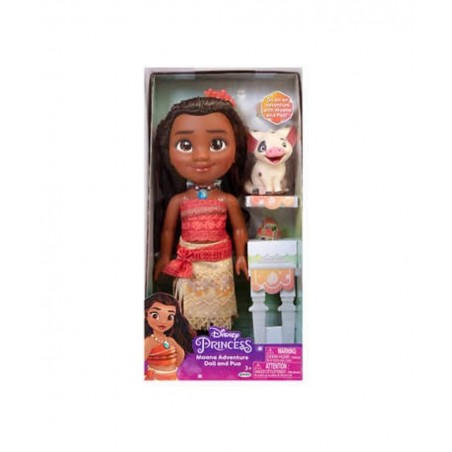 Princess Doll Tea Time with Moana & Pua $63.11 Dolls