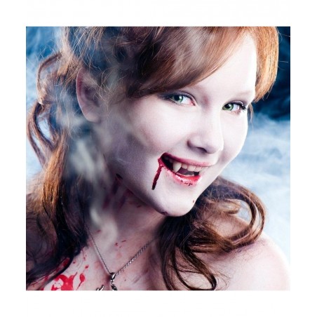 Cosplay Vampire Fangs Teeth with Adhesive Cosplay Accessories Halloween Party Prop Decoration Fake Vampire Teeth Werewolf Fan...