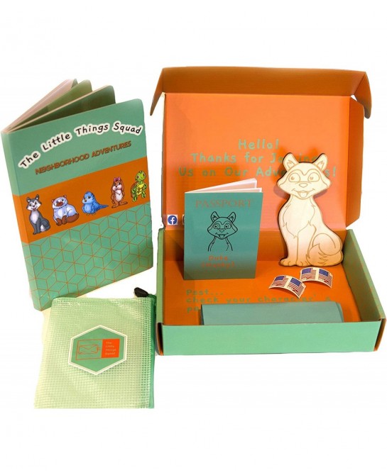 Pen Pal Kit for Kids - – Duke The Dog | Includes: Board Book Stamps Envelopes | Letter Writing Decorating Creative Toy Gift f...