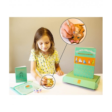 Pen Pal Kit for Kids - – Duke The Dog | Includes: Board Book Stamps Envelopes | Letter Writing Decorating Creative Toy Gift f...