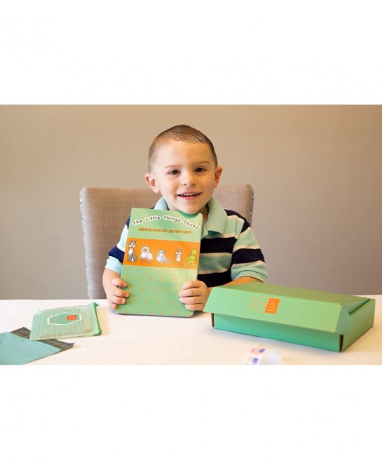 Pen Pal Kit for Kids - – Duke The Dog | Includes: Board Book Stamps Envelopes | Letter Writing Decorating Creative Toy Gift f...