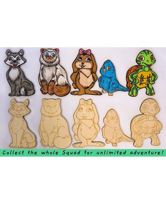 Pen Pal Kit for Kids - – Duke The Dog | Includes: Board Book Stamps Envelopes | Letter Writing Decorating Creative Toy Gift f...