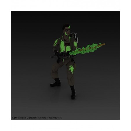 Plasma Series Glow-in-The-Dark Egon Spengler Toy 15-cm-Scale Collectible Classic 1984 Figure Kids Ages 4 and Up Multicolor F4...