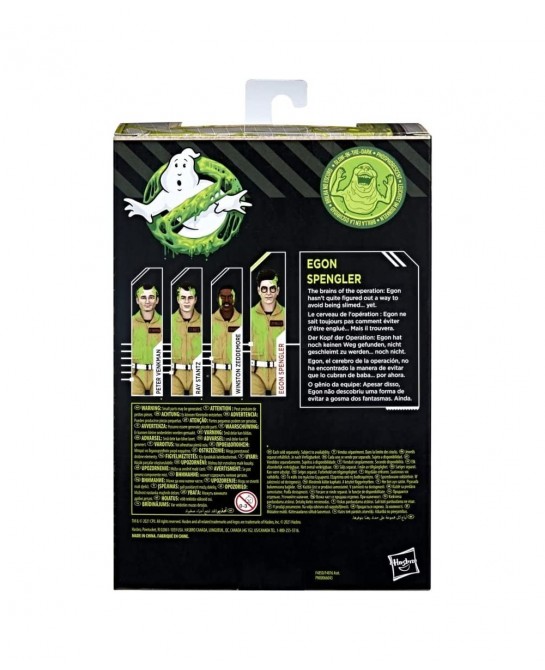 Plasma Series Glow-in-The-Dark Egon Spengler Toy 15-cm-Scale Collectible Classic 1984 Figure Kids Ages 4 and Up Multicolor F4...