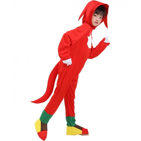 Pretend Play Costume For Boys Girls Hedgehog Cartoon Full Bodysuit Jumpsuit $56.46 Kids' Costumes