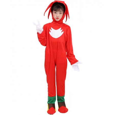 Pretend Play Costume For Boys Girls Hedgehog Cartoon Full Bodysuit Jumpsuit $56.46 Kids' Costumes