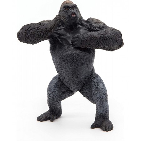 Hand-Painted - Figurine -Wild Animal Kingdom - Mountain Gorilla -50243 -Collectible - for Children - Suitable for Boys and Gi...