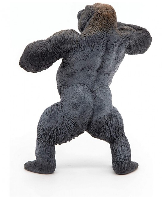 Hand-Painted - Figurine -Wild Animal Kingdom - Mountain Gorilla -50243 -Collectible - for Children - Suitable for Boys and Gi...