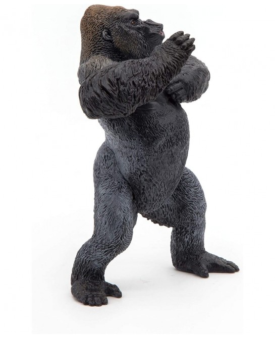 Hand-Painted - Figurine -Wild Animal Kingdom - Mountain Gorilla -50243 -Collectible - for Children - Suitable for Boys and Gi...