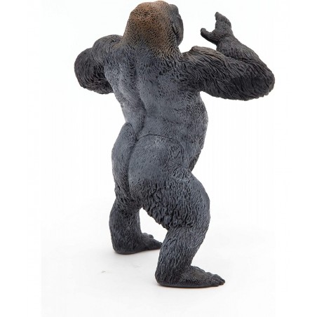 Hand-Painted - Figurine -Wild Animal Kingdom - Mountain Gorilla -50243 -Collectible - for Children - Suitable for Boys and Gi...
