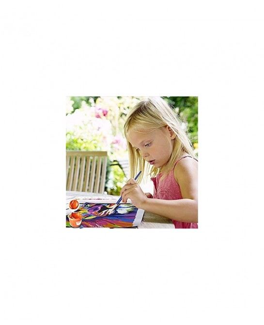 Paint by Numbers for Kids & Adults & Beginner DIY Canvas Painting Gift Kits 8x8 inch - Lamb (with Framed) $15.37 Kids' Drawin...