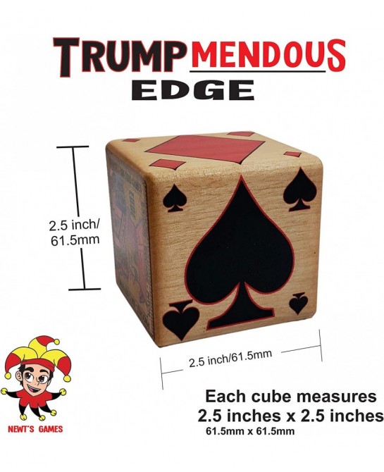 Trumpmendous Edge Trump MarkerIndicator - Edge to Edge Pips for Playing Card Games $42.14 Card Games