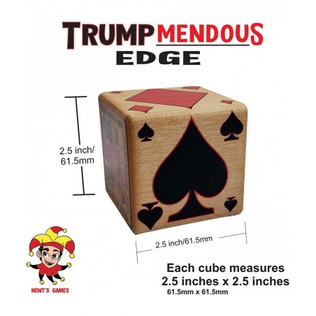 Trumpmendous Edge Trump MarkerIndicator - Edge to Edge Pips for Playing Card Games $42.14 Card Games