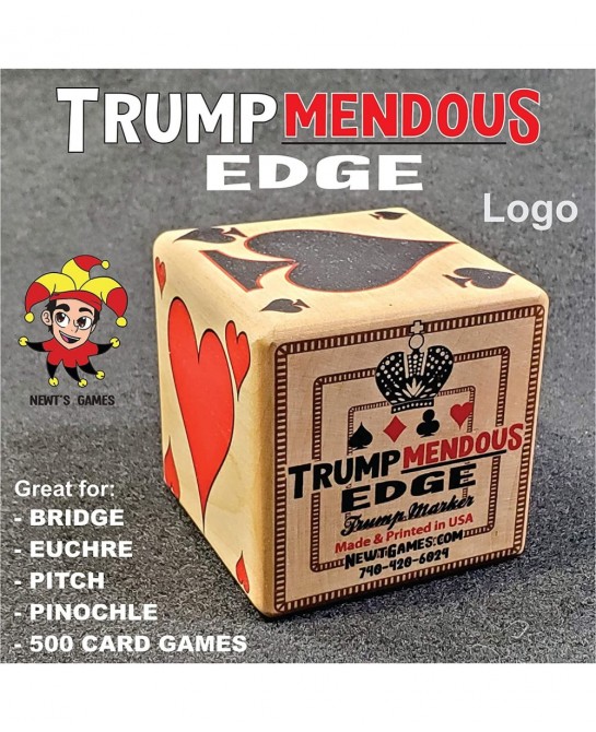 Trumpmendous Edge Trump MarkerIndicator - Edge to Edge Pips for Playing Card Games $42.14 Card Games