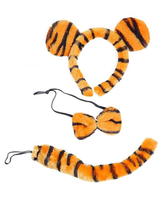 Halloween Animal Costumes for Kids Girls 1-10Y Reindeer Giraffe Tiger with Headband Halloween Dress Up Clothes $49.05 Kids' C...