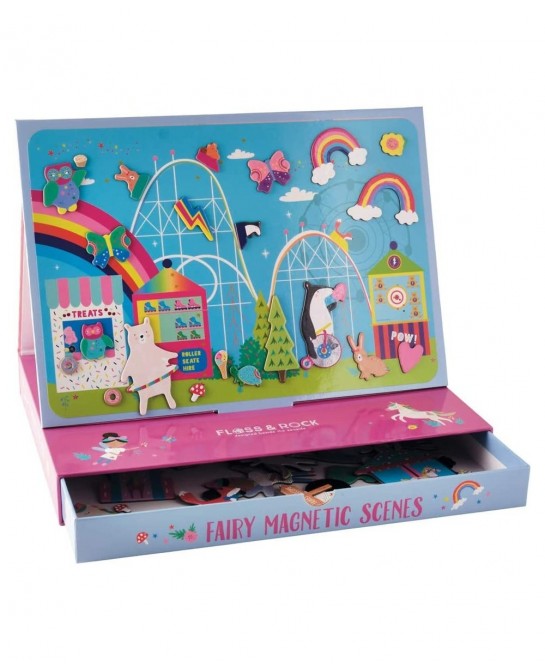 40P3587 Rainbow Fairy Magnetic Play Scenes Toy $44.88 Board Games