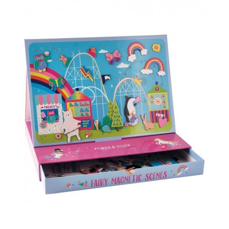 40P3587 Rainbow Fairy Magnetic Play Scenes Toy $44.88 Board Games