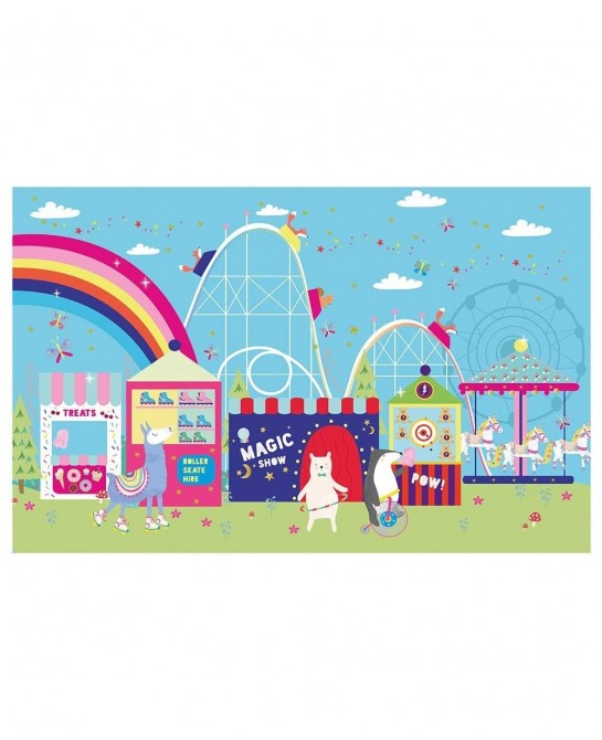 40P3587 Rainbow Fairy Magnetic Play Scenes Toy $44.88 Board Games