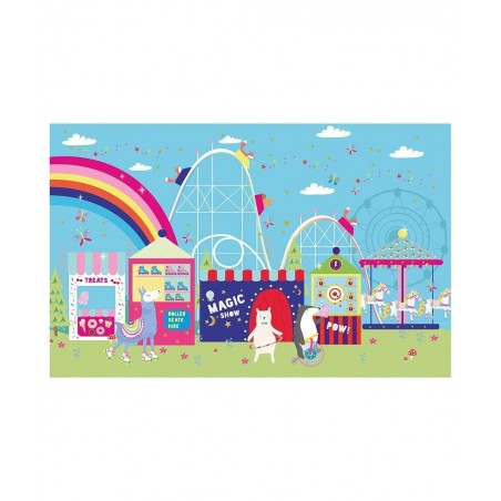 40P3587 Rainbow Fairy Magnetic Play Scenes Toy $44.88 Board Games