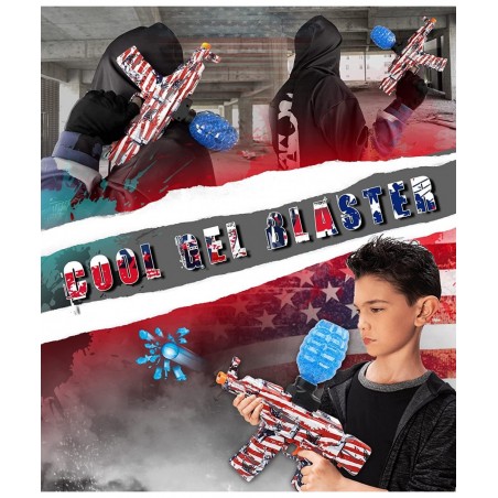Electric Gel Ball Blaster - Splatter Ball Gun with 30000 Gel Balls - Outdoor Yard Shooting Game Toys for Boys Kids Adults Age...