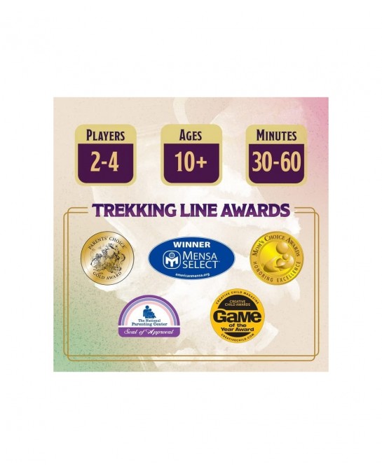 Trekking Through History - The Time Travel Strategy Board Game for Family Night | Explore Humanity's Most Incredible Moments ...