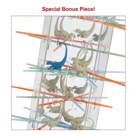 Jurassic World Dominion KerPlunk! Raptors Game with Tower Sticks and Toy Velociraptor Dinosaurs Gift and Collectible $25.32 B...