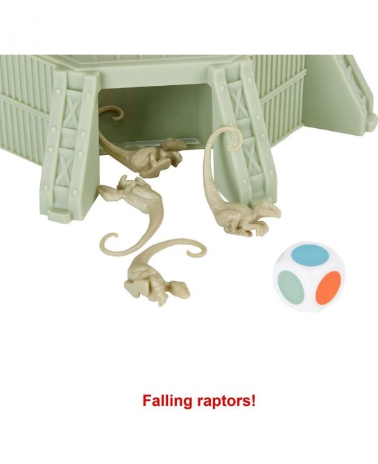 Jurassic World Dominion KerPlunk! Raptors Game with Tower Sticks and Toy Velociraptor Dinosaurs Gift and Collectible $25.32 B...