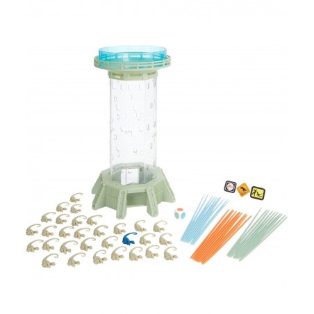 Jurassic World Dominion KerPlunk! Raptors Game with Tower Sticks and Toy Velociraptor Dinosaurs Gift and Collectible $25.32 B...