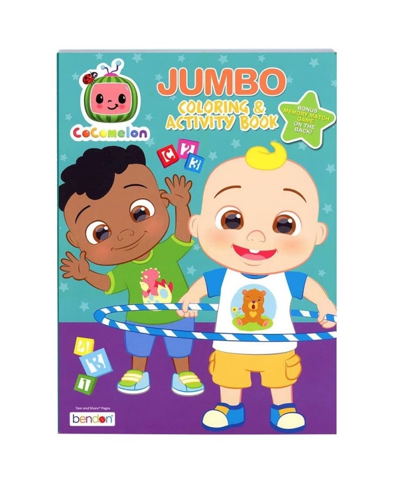 Cocomelon Jumbo Coloring and Activity Book $13.63 Craft Kits
