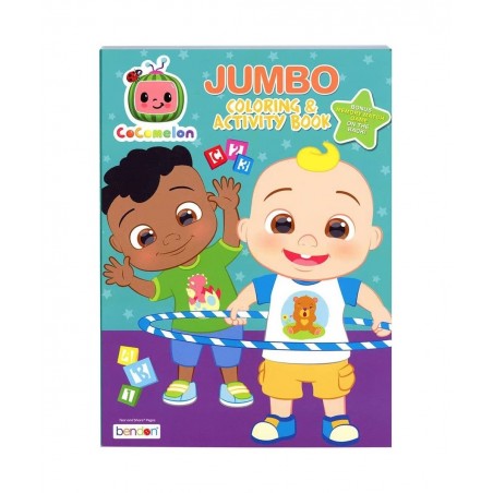 Cocomelon Jumbo Coloring and Activity Book $13.63 Craft Kits